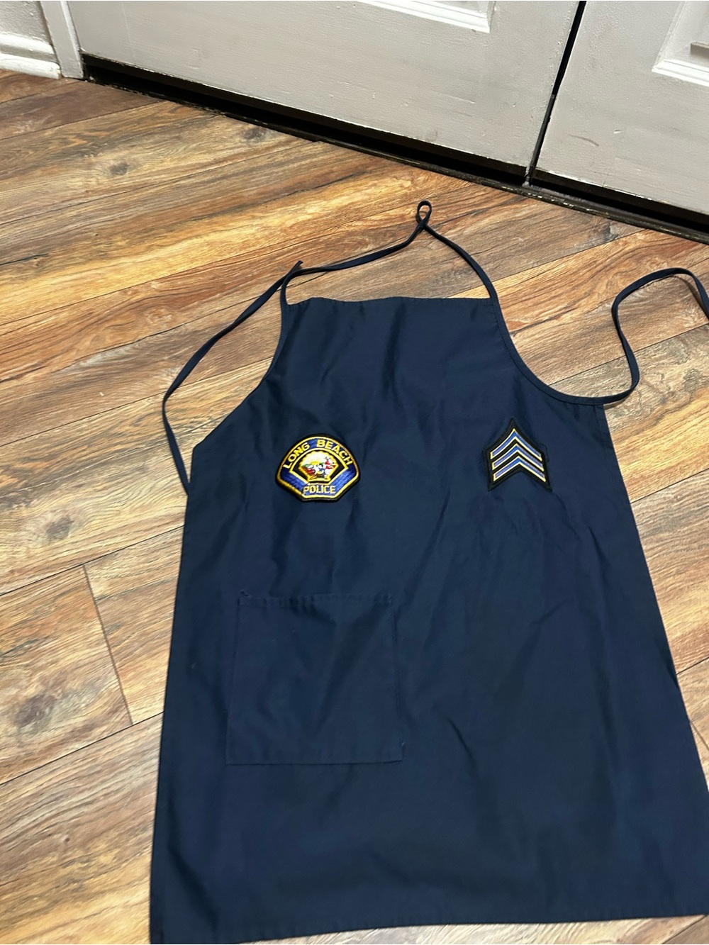 Long Beach California  Apron  With Police Patch
